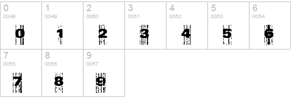 Xerox Malfunction (BRK) numbers 0-9 preview