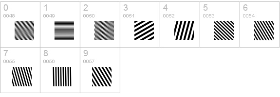 XTexturesOne numbers 0-9 preview