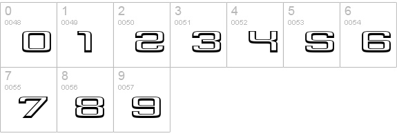 Yadou numbers 0-9 preview
