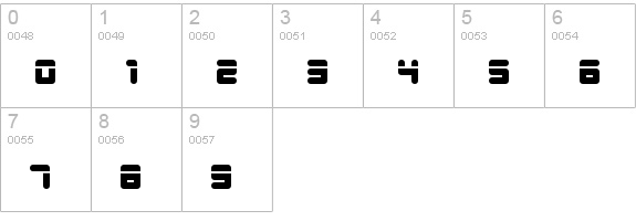 Young Techs Laser numbers 0-9 preview