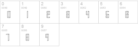 Your Complex O BRK numbers 0-9 preview
