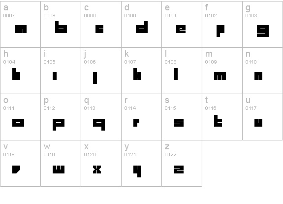 1. laitos lowercase a-z preview