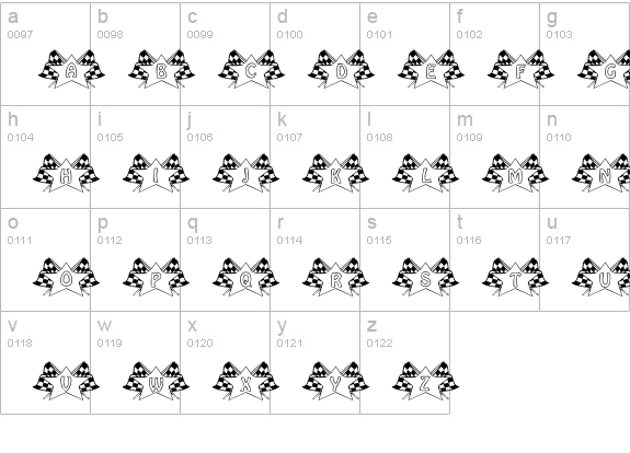 101! B10 Jr lowercase a-z preview