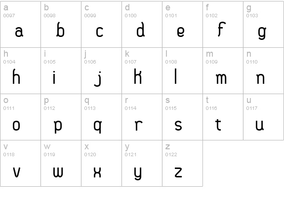 36 days ago BRK lowercase a-z preview