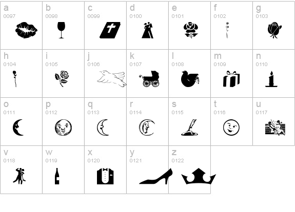 4YEOVAL lowercase a-z preview