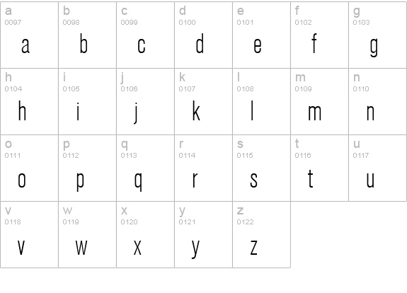 A750-Sans-Cd-Light-Regular lowercase a-z preview