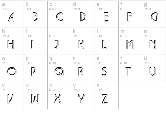 a_LancetEShd lowercase a-z preview