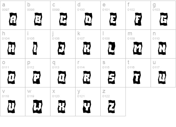 a_SimplerCmFld Bold lowercase a-z preview