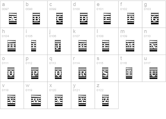 a_TrianglerCmMr lowercase a-z preview