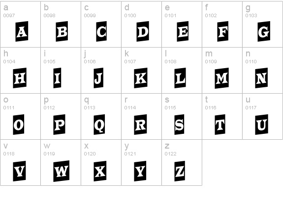 a_TrianglerCmUp lowercase a-z preview
