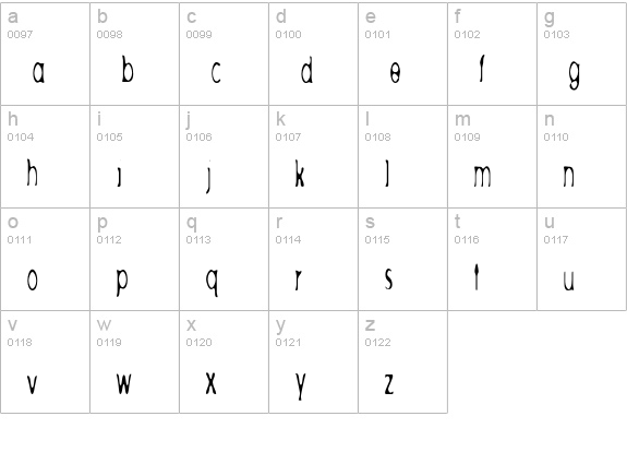 AchillesBlurLight-Tall lowercase a-z preview