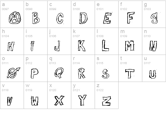 against myself lowercase a-z preview