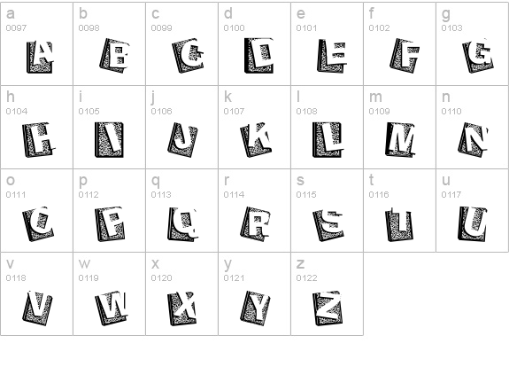 Agenda du Directeur lowercase a-z preview