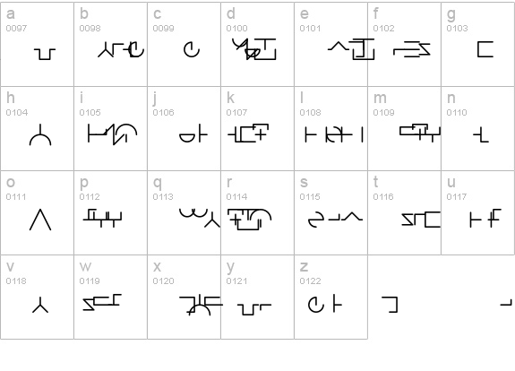 Agitprop lowercase a-z preview