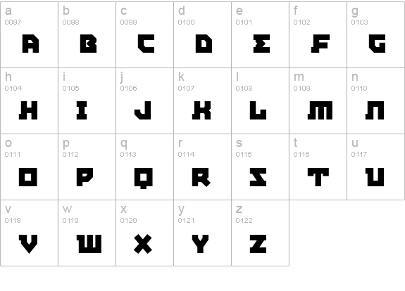 AgitProp Medium lowercase a-z preview