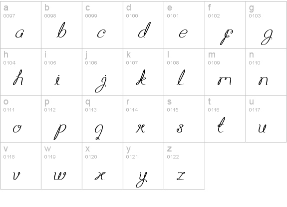 Aku Cinta Kamu lowercase a-z preview