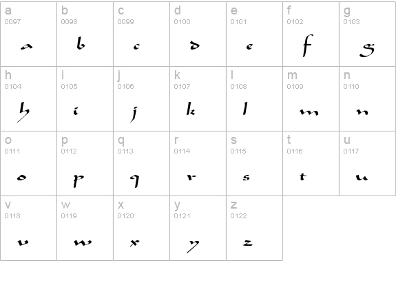 AL Princess Jasmine lowercase a-z preview