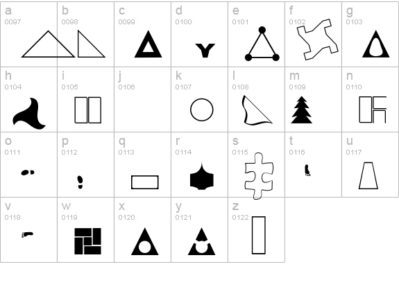 AlbumEins lowercase a-z preview