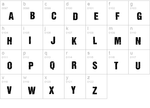 ALL AGES DEMO Bold Italic lowercase a-z preview