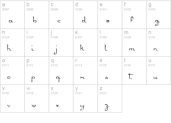 AlsMotorInn lowercase a-z preview