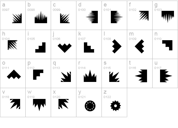 AltemusBordersTwo lowercase a-z preview
