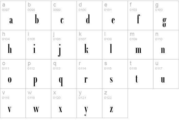 Ambroise Francois Demi lowercase a-z preview