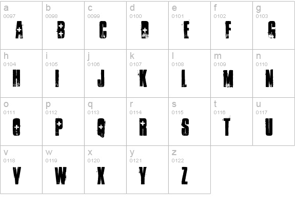 ambulance shotgun lowercase a-z preview
