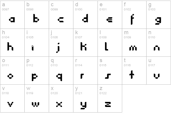 Anasthesia lowercase a-z preview