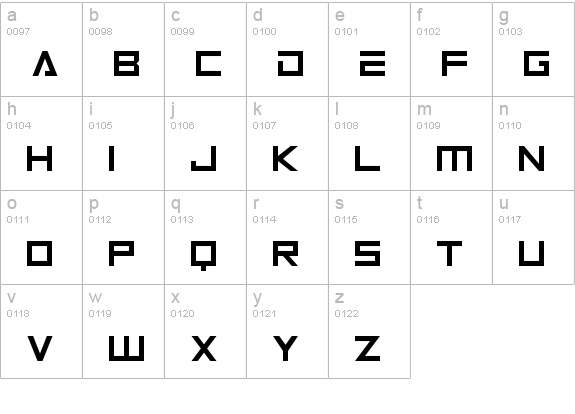 Android 101 lowercase a-z preview