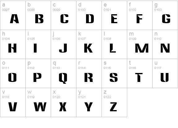 Anklepants lowercase a-z preview