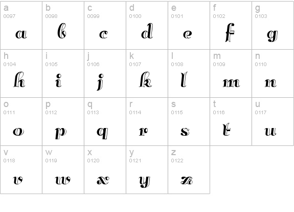 AnnabelleMatineeNF lowercase a-z preview