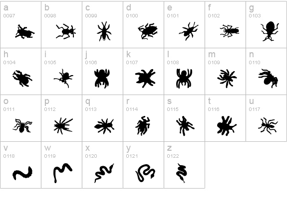 AnnCrawlers lowercase a-z preview
