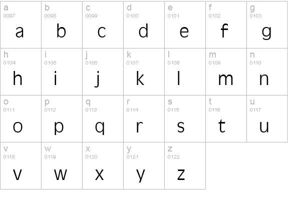 Antigone-Light-Regular lowercase a-z preview