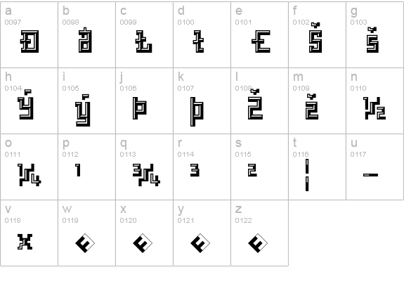 Archian-PlasticExpert lowercase a-z preview