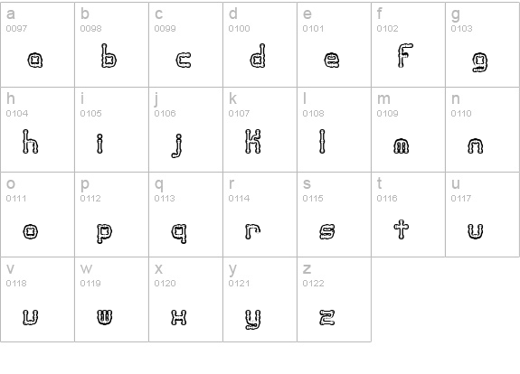 Arthritis BRK lowercase a-z preview