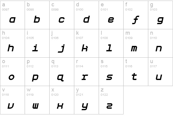 Aspirin-Refill-Collapsed lowercase a-z preview