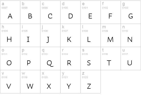 Auto 3 Light SmCp lowercase a-z preview