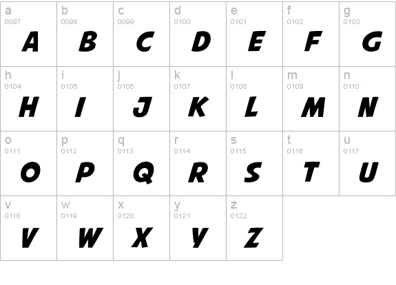 Avengeance Mightiest Avenger lowercase a-z preview
