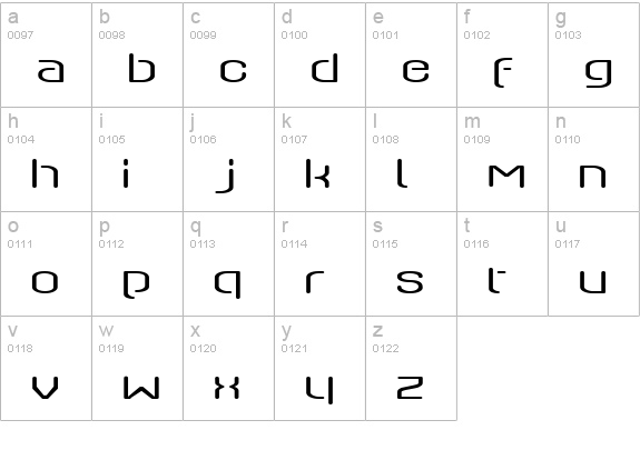 Axaxax light lowercase a-z preview