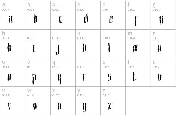 Babushka lowercase a-z preview