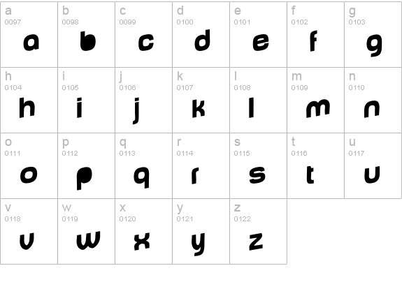 BabyMineFatJumping lowercase a-z preview