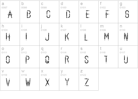 BackToSchool lowercase a-z preview