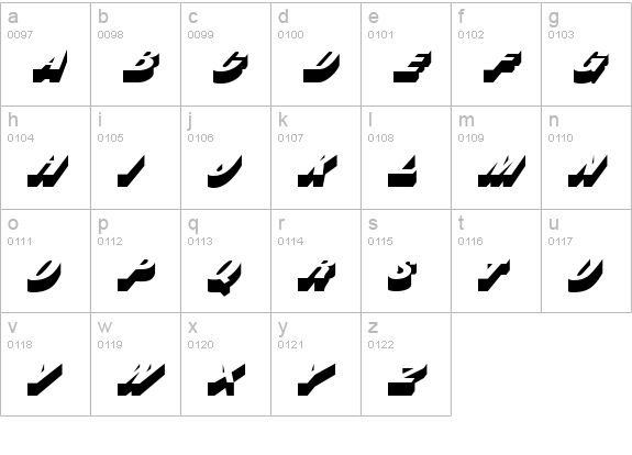 Bastian Regular lowercase a-z preview