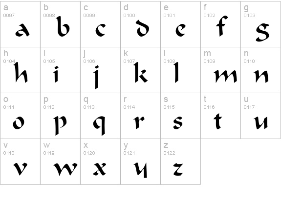 Beanie lowercase a-z preview