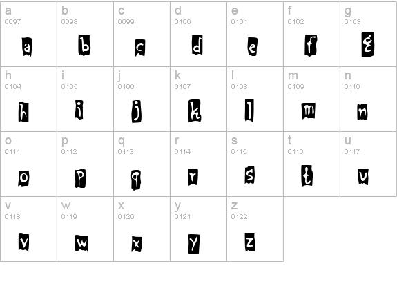 Beat My Guest lowercase a-z preview