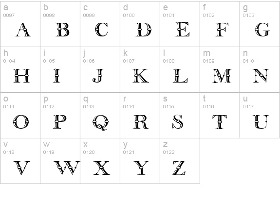 Beffle Medium lowercase a-z preview