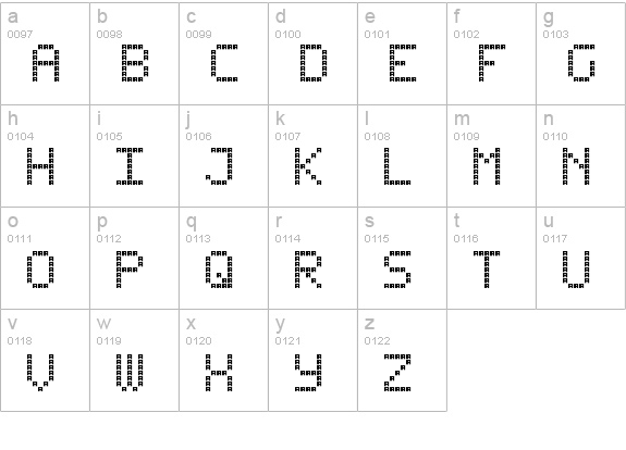 Begin from A Regular lowercase a-z preview