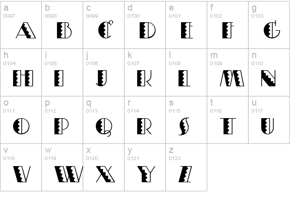 BessieMaeMoochoNF lowercase a-z preview