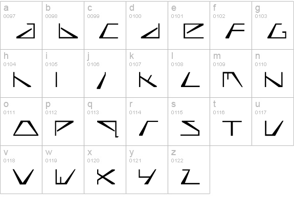 biasel  lowercase a-z preview
