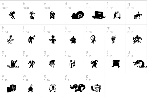 BigCheeseDarkA lowercase a-z preview